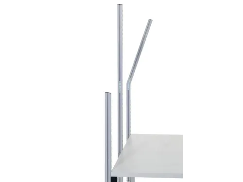 HR-aanbouwprofiel,v. paktafel,HxBxD 1725x40x40mm,m. functiegroeven