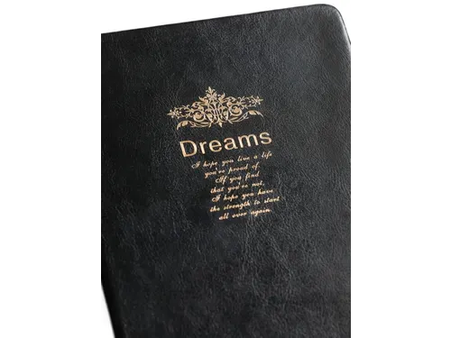 Notitieboek Kalpa Dreams 214x145x40mm blanco zwart