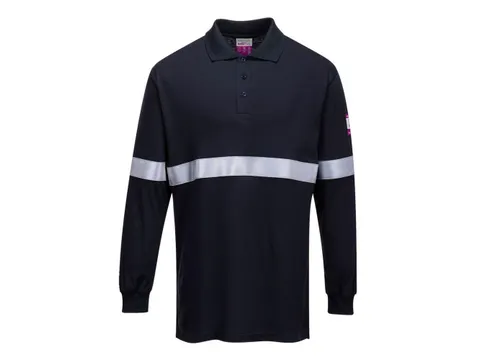 Portwest FR03 polo, marineblauw, maat 3XL, per stuk