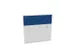 cache de banque d'accueil p. table de bureau Bl-blanc BN6016-bleu