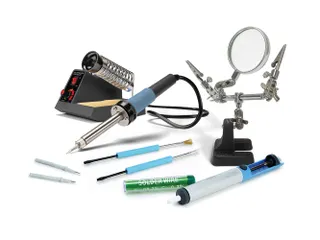 Set Met Soldeerstation Met Instelbare Temperatuur - 40-48 W - 150-480 - 8