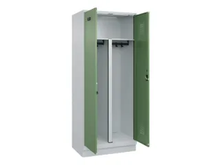 PBM-locker,HxBxD 1950x800x500mm,2vak,vak B 400mm,cil.-slot - 1