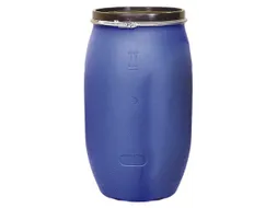 Dekselvat Pe Hxø 980X590Mm Blauw Inhoud 220 Liter
