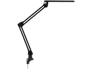 Bureaulamp Alco zwart LED met klem 230V 7w 50cm - 2