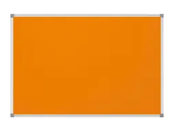 Prikbord MAULstandaard 90x120cm Textiel Oranje