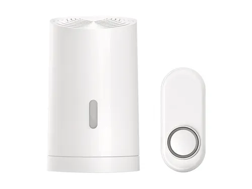 Draadloze deurbelset KlikAanKlikUit ACDB-9000AC wit
