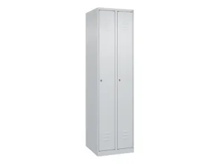 locker,HxBxD 1850x500x500mm,2vak,vak B 250mm,cil.-slot,staand op vloer - 1