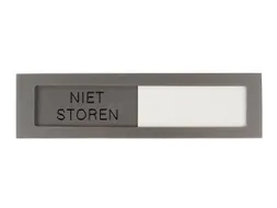 Infobord Deurbordje Niet Storen 150x40mm