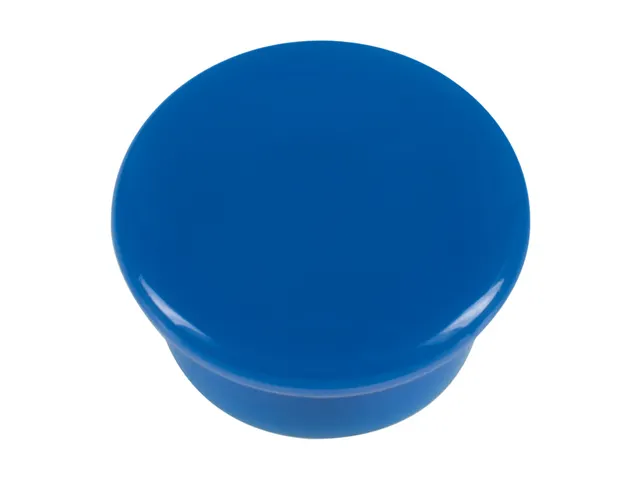 Magneet Westcott blauw pak à 10st. Ø 15x8mm, 100g