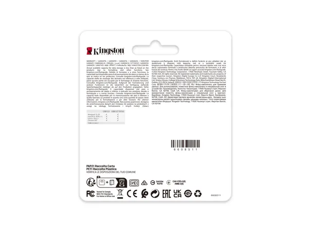 64GB 220MB/s Metal USB 3.2 Gen 1 DataTraveler SE9 G3