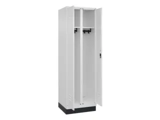 locker voor scheiding van kleding,HxBxD 1950x600x500mm,2vak - 2