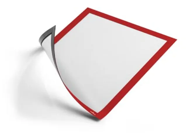 Duraframe 486803 magnetisch kader A3 rood 5 stuks