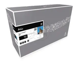 AS10525 Astar HP 504A CLJ toner zwart rebuilt 5000pagina's chip - 1