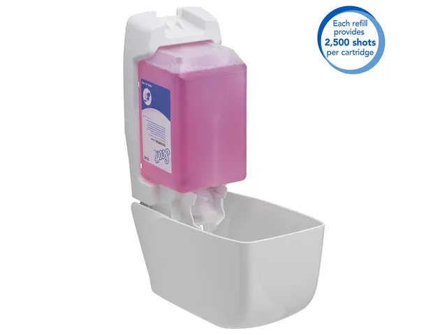 Handzeep Scott Essential Schuim foam roze 1000ml 6340