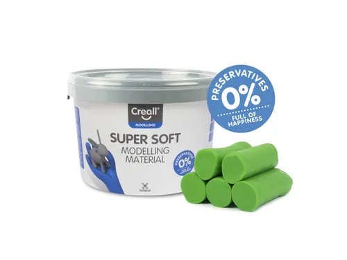 Klei Creall supersoft groen 1750gram