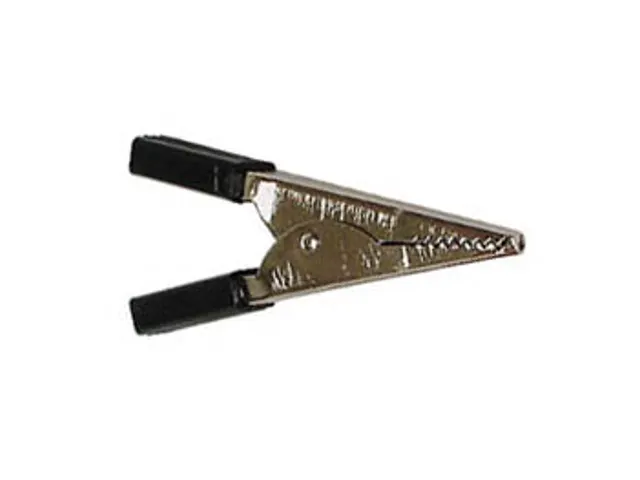 Alligator Clip Geen Voet 50mm - Zwart