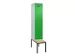 locker met bank,voor scheiding van kleding,HxBxD 2120x400x815mm,1vak