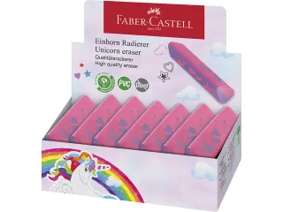 Gum Faber-Castell Unicorn roze stof- en PVC vrij - 4