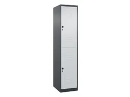 dubbeldekse locker,HxBxD 1850x400x500mm,1x2vak.,vak B 400mm