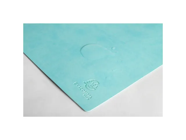 Onderlegger PU 35x60 cm tropisch/cyaan