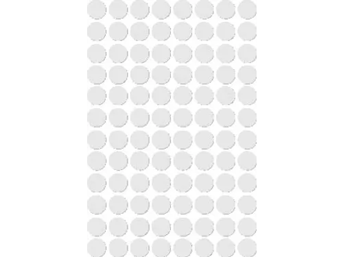 Apli Ronde Etiketten Ø8mm Wit