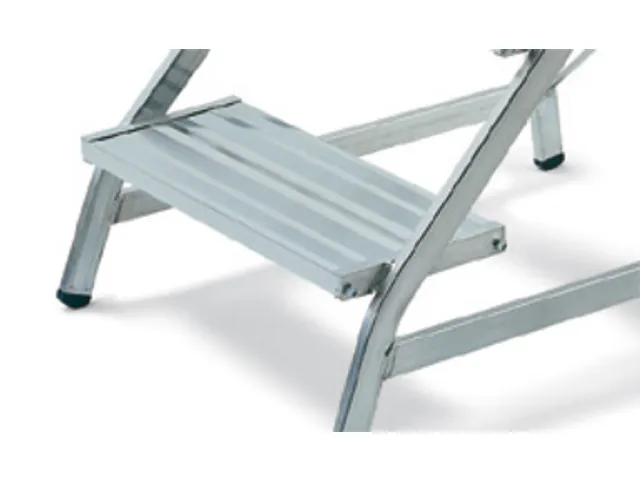 trap,bordes H 480mm,2trede(n),aluminium