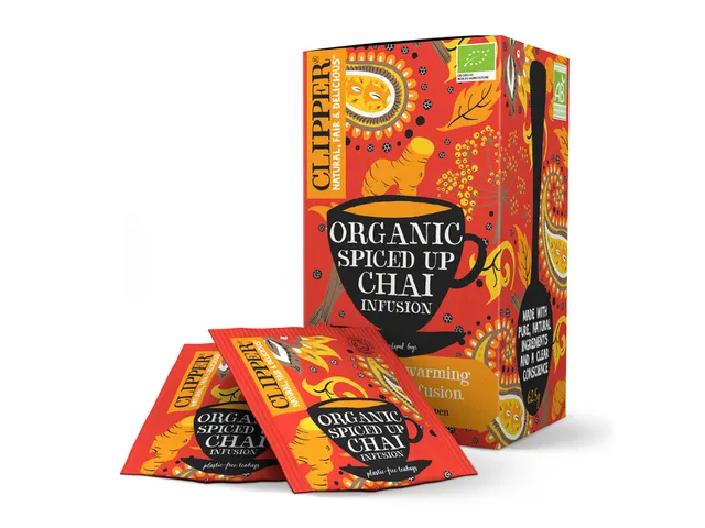 Thee Clipper Kaneel Kruiden spiced up chai 25 zakjes