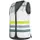 Lucy Jacket Full Reflective Fluohesje Grijs/Geel Maat Small