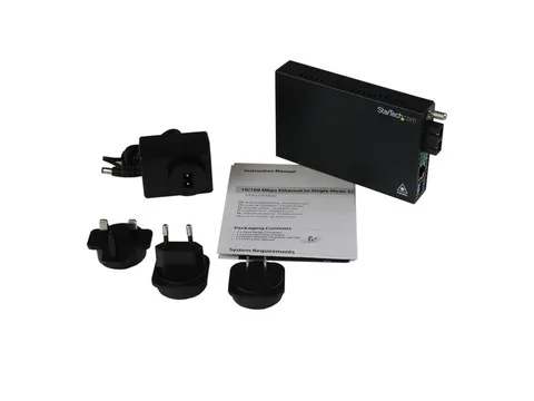 10/100 Mbit Single-mode Glasvezel Converter Sc 30 Km