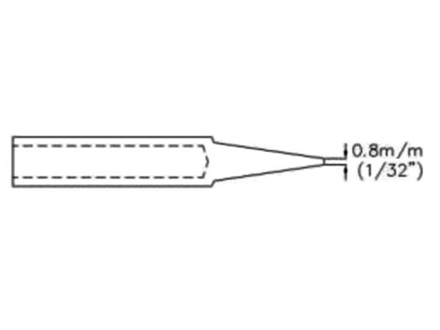Xytronic Panne De Fer À Souder Cms - Pointe Lame 45° - 5 Mm