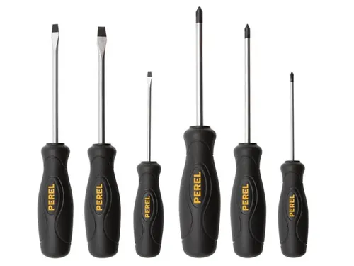 Set Met 6 Schroevendraaiers