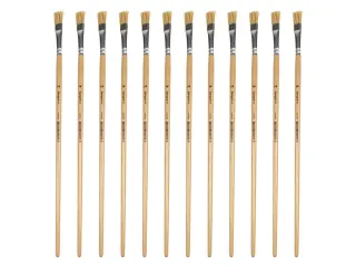 Lyonse penseel Kangaro #14 gelakt hout doos a 12 stuks - 1