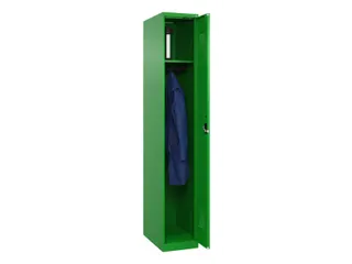 locker,HxBxD 1850x300x500mm,1vak,vak B 300mm,cil.-slot,staand op vloer - 1