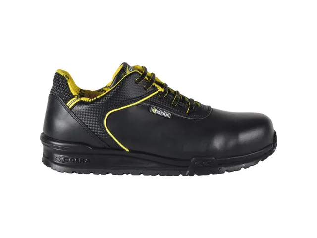 Cofra Gamper lage S3 veiligheidsschoenen, SRC, zwart, maat 35, per paa