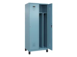 locker voor scheiding van kleding,HxBxD 1950x800x500mm,2vak
