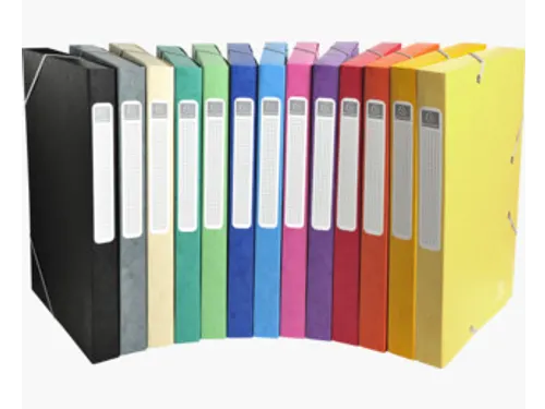 Elastobox A4 25mm Karton Assorti