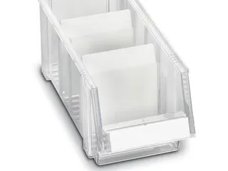 Dwarsverdelers Voor Transparante Zichtbakken Hxb 182x186mm Plaatstaal - 4