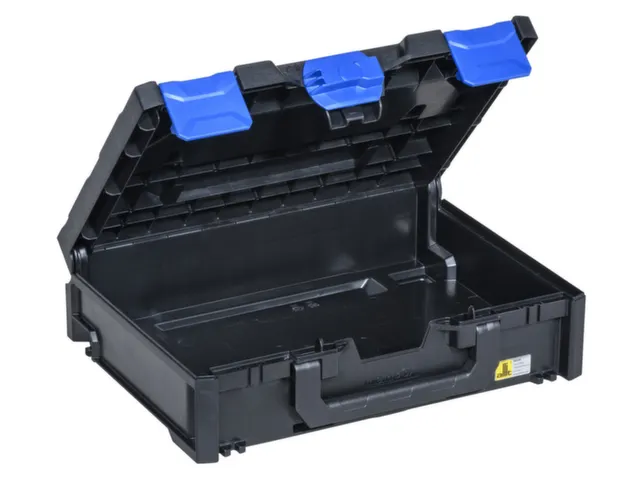 Assortimentskoffer,HxBxD 118x396x296mm,ABS,koffer zwart