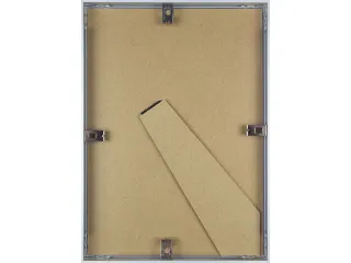 Fotolijst Seco A4 zilverkleur Geborsteld aluminium. 11mm - 5