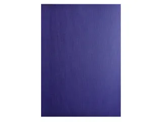Pak van 100 schutbladen Linnenprint voor A4 bindrug-Donkerblauw - 1