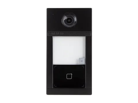 IP professional metal video intercom doorbell Zwart