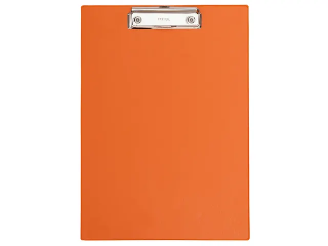 Klembord MAUL A4 staand PVC neon oranje