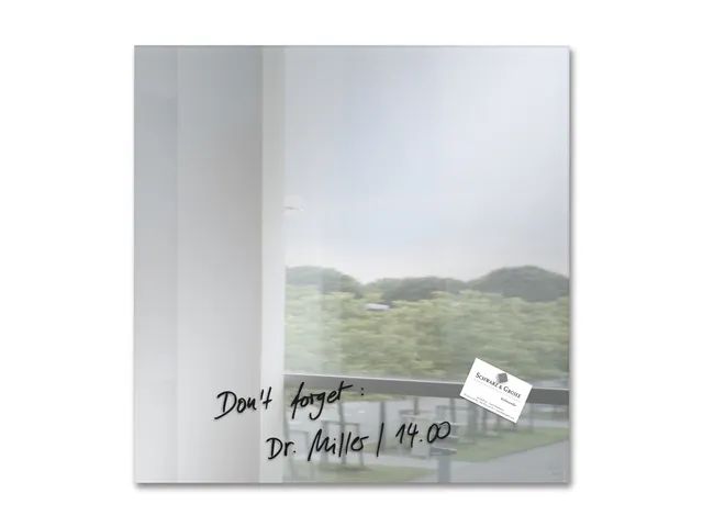 Glasmagneetbord Sigel Artverum 48x48cm Spiegel