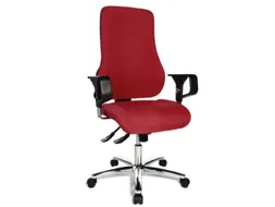 Topstar Bureaustoel Sitness 55 met Body-Balance-Tec Donkerrood