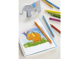 kleurpotloden Faber-Castell Jumbo 24stuks - 5