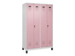 PBM-locker,HxBxD 1950x1200x500mm,4vak,vak B 300mm,draaigrendel - 2