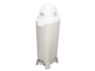 Hygiënische luieremmer DiaperChamp One Maxi Grijs Wit - 2