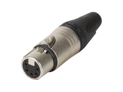 Neutrik - Xlr Kabeldeel, 5-Polig Vrouwelijk, Verzilverd, Vernikkeld (=