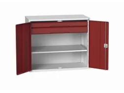 universele kast,HxBxD 1000x1300x550mm,1xStalen bodem,2lade(n)