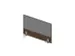 panneau de rehausse,p. table de bureau,NV brun caryer,BN8078-gris